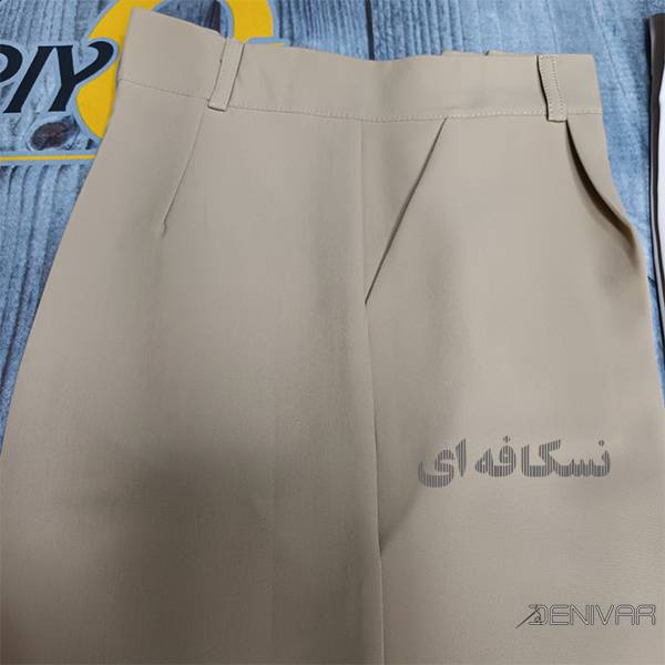 شلوار واید پارچه ای زنانه کرپ کنزو ژاپن شلوار واید پارچه ای زنانه کرپ کنزو ژاپن